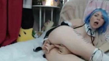 Hot Sexy Babe Masturbates PORNDROIDS