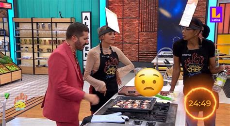 El Gran Chef Famosos Pel Ez Le Reclama A Leyla Y Ella Responde T Ya