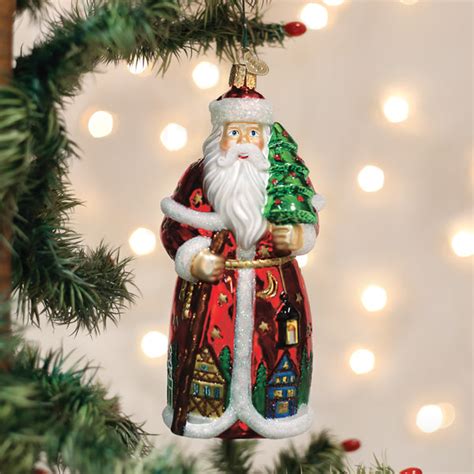 German Santa Ornament