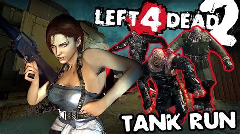 Left 4 Dead 2 Tank Run Expert Solo Resident Evil 3 Mod In Third