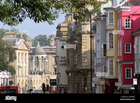 Oxford High Street Stock Photo - Alamy