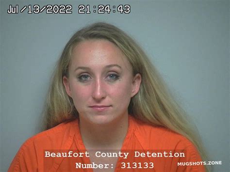 Sydney Faith Corbett 07132022 Beaufort County Mugshots Zone