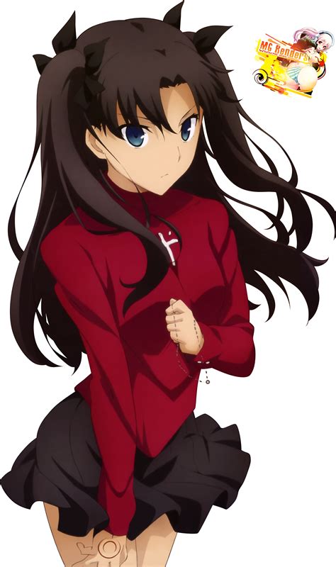 Fatestay Night Tohsaka Rin Render 36 Anime Png Image Without Background