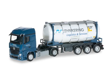 Herpa Mercedes Benz Actros Streamspace Swapcontainer Sattelzug