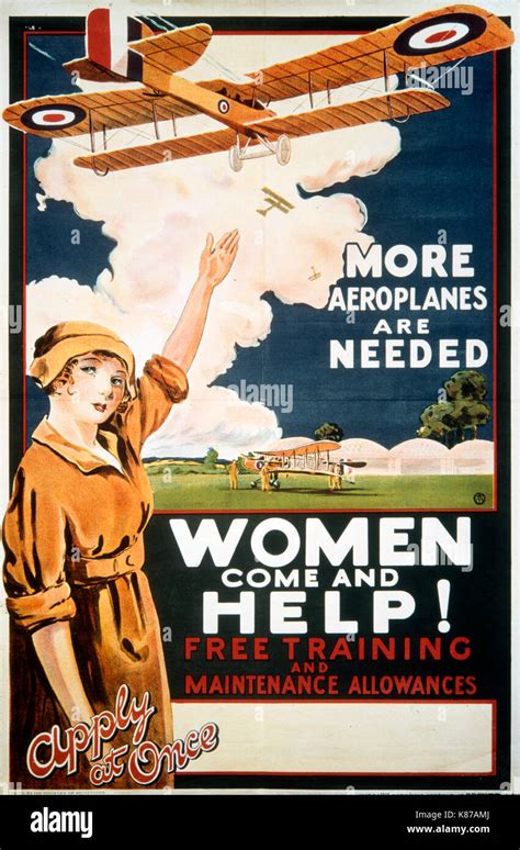 Ww1 Women Propaganda Hi Res Stock Photography And Images Alamy