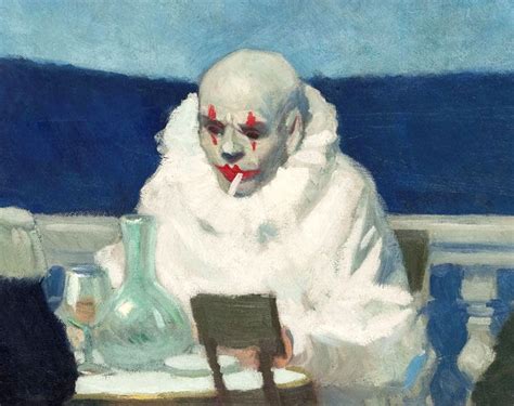 Soir Bleu Opera Di Edward Hopper Dipingere Idee Arte Dell