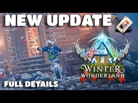 ARK Survival Ascended S BIGGEST UPDATE YET Winter Wonderland And More