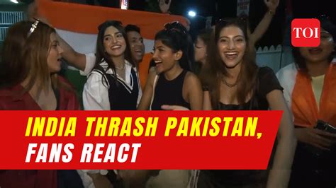 ‘Chacha, kya ho gaya..’: India, Pak fans react after Men in Blue register biggest win over ...