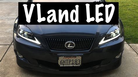 Vland Led Headlights Install Lexus Is Youtube