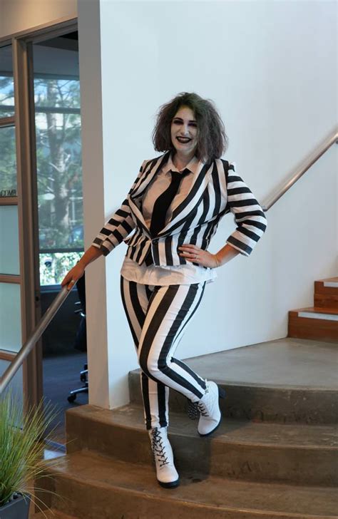 My homemade Beetlejuice costume from two years ago, with some added ...