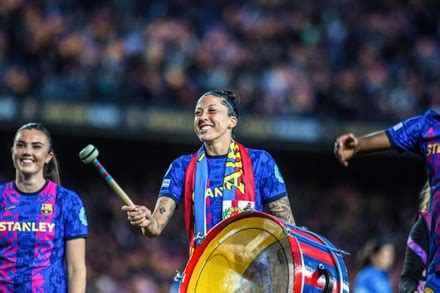 Jenni Hermoso Fc Barcelona Celebrates Victory Editorial Stock Photo ...