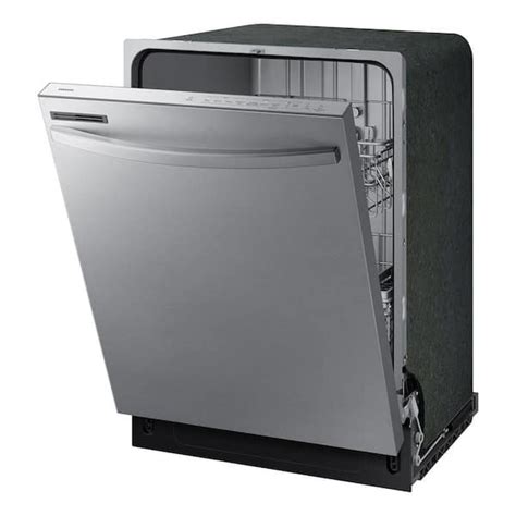 Fingerprint Resistant 53 Dba Dishwasher With Adjustable Rack In