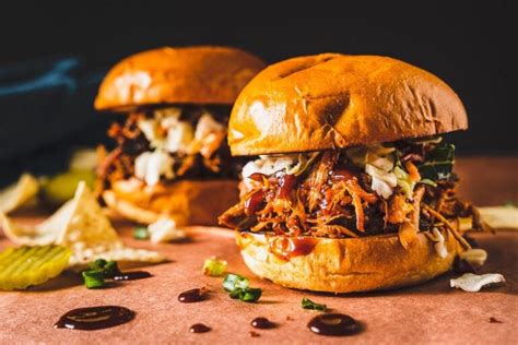 Bbq Pulled Pork Sandwiches Recipe Sweet And Tangy