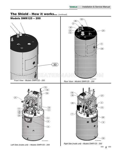 Water Heater Swr125 2
