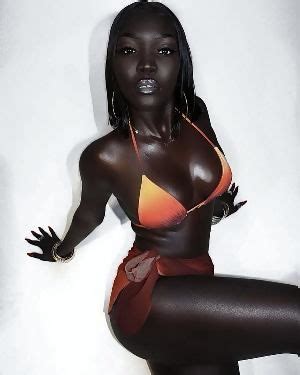 South Sudanese Model Nyakim Gatwech HD Porn Pics