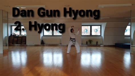 2 Hyong Taekwondo Dan Gun Hyong Langsam Instructional Video YouTube