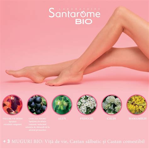 Jambes Legeres Bio Fiole X Ml Santarome Natural Bebe Tei