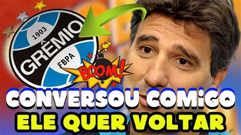 🚨💣por Essa NinguÉm Esperava Bombou Na Web Agitou A Torcida Do Imortal Notícias Do Grêmio Hoje