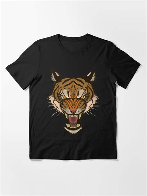 Tiger T Shirt By Kitsunebis Redbubble