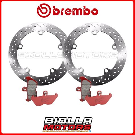 Kit Pastiglie Dischi Brembo Bmw R 1100 Rt 1100 1997 Anteriore Sa