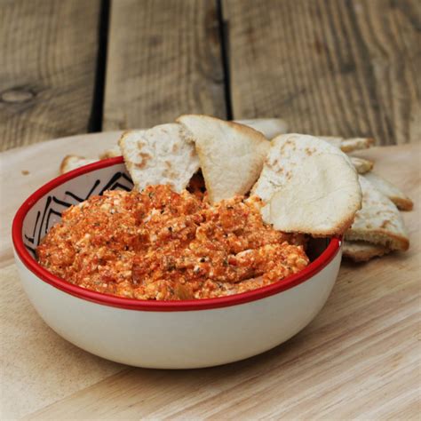 Geroosterde Paprika Feta Dip Artofit