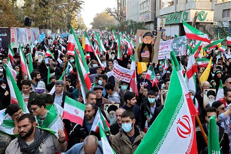 As Protests Rage Iran Marks Anniversary Of Us Embassy Takeover The