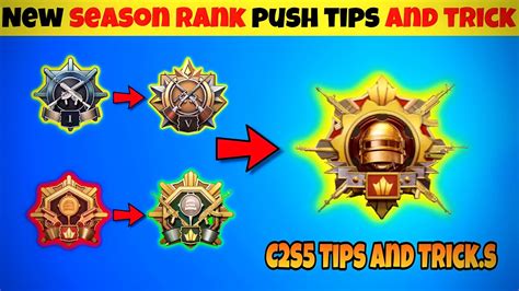 C S Conqueror Tips Trick Show To Push Conqueror In C S Bgmi Easy