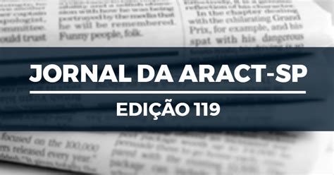 Informativo Da Aract Edi O Especial N Aract Sp