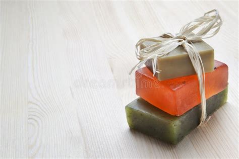 Soap Bars with Natural Ingredients Stock Image - Image of organic, bath ...