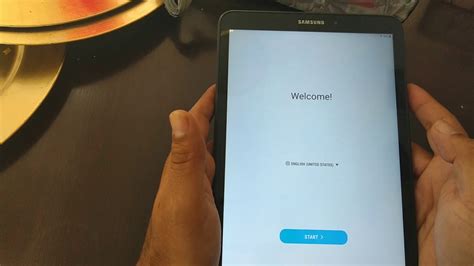 How To Hard Reset Samsung Tab A Factory Reset Youtube