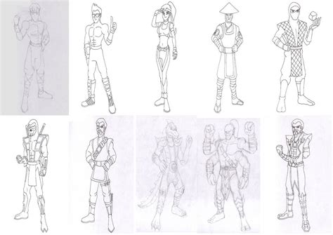 Mortal Kombat Characters 1 by sammychan816 on DeviantArt