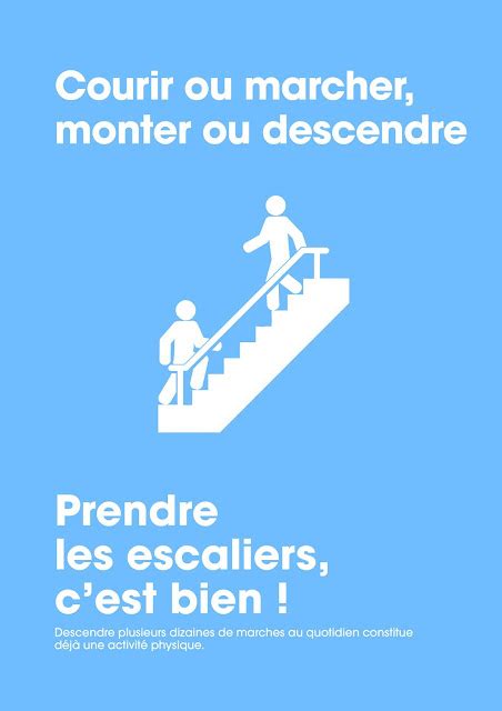 Campagne De Sensibilisation Prenez Les Escaliers Le Blog Du Design