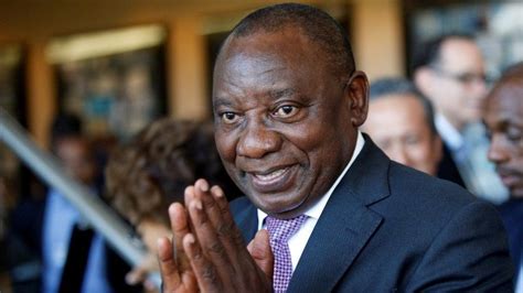 Cyril Ramaphosa South African Deputy President Admits Affair Bbc News