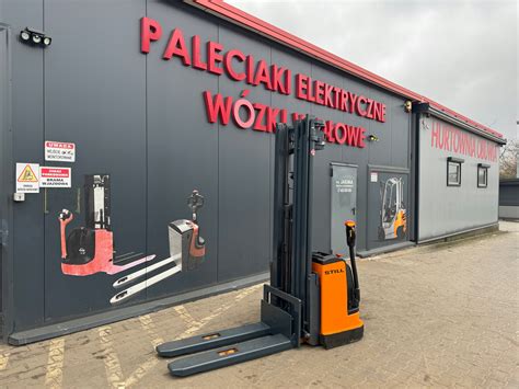 Paleciak elektryczny Still 540 cm 1400 kg Waga wózek z wagą Allegro pl