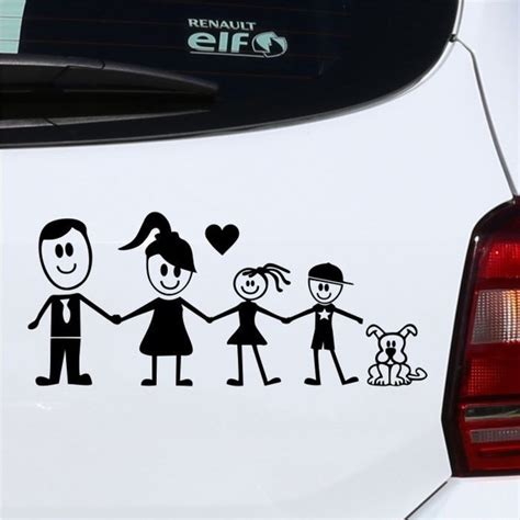 Adesivos Carro Familia Feliz Pai MercadoLivre Br