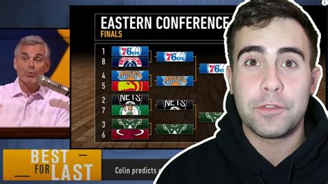 Reacting To Colin Cowherds 2021 Nba Playoff Predictions Youtube