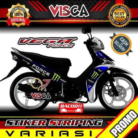 Jual Stiker Vega Force Striping Vega Force 2022 Stiker Motor Vega Force