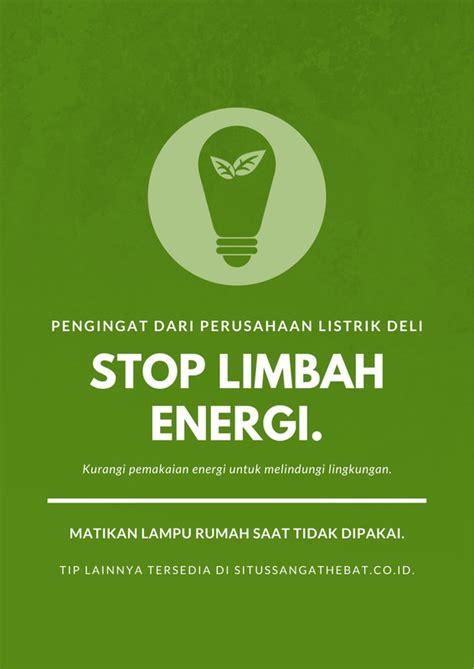 Gratis Contoh Poster Lingkungan Keren Online Canva