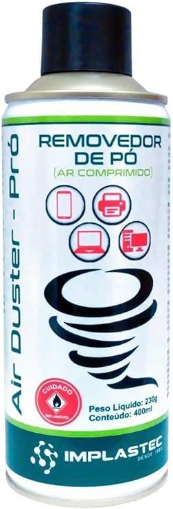 Ar Comprimido Aerossol Implastec Air Duster Pro 400ml 230g Amazon