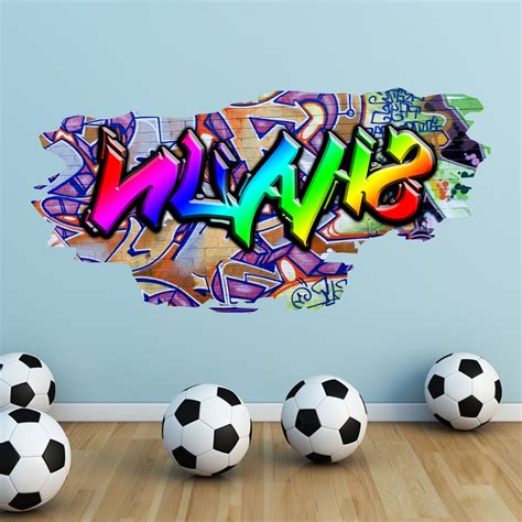 The 15 Best Collection of Graffiti Wall Art Stickers