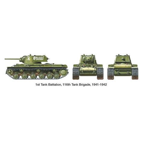 Russian Heavy Tank KV 1 Model 1941 Early Production TAMIYA 35372 1 35