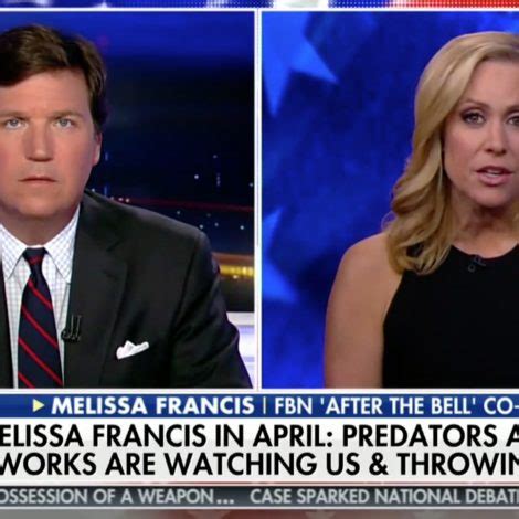 Fox News Melissa Francis Says Colleagues Shared Sexual Misconduct