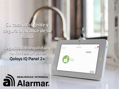 Qolsys Iq Panel 2 Plus La Solución Integral De Seguridad Para Uso Residencial Y Comercial Alarmar