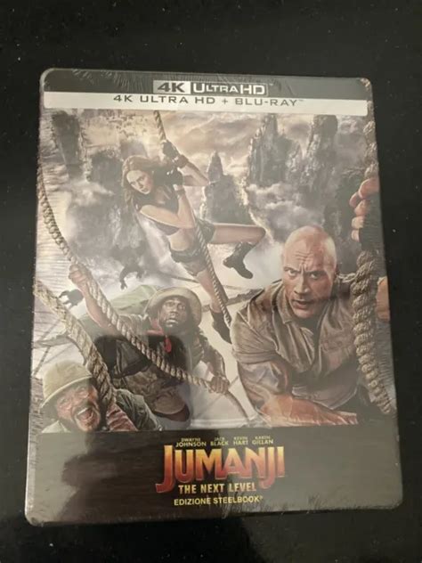 Jumanji The Next Level 4k Ultra Hdblu Ray Ediz Steelbook Versione