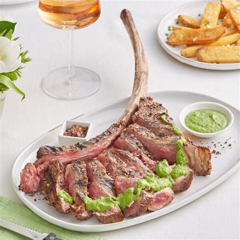 Rastelli S 32 36 Oz USDA Prime Wet Aged Bone In Tomahawk Steak 5 Case