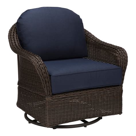 Outdoor Wicker Swivel Chairs Set Of 2 Phi Villa Oversized Outdoor