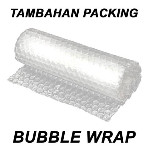 Jual Bubble Wrap Pengaman Packingan Tambahan Pembungkus Kemasan