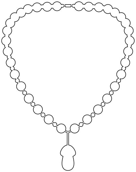 Shape of Necklace | Free Printable Papercraft Templates