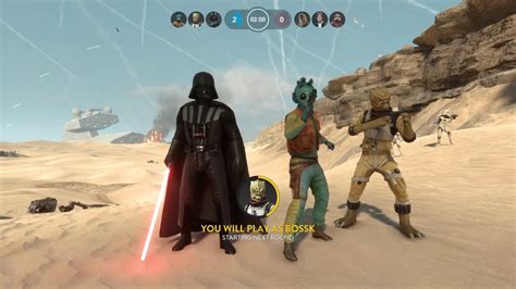 Star Wars Battlefront Heroes Vs Villains Using Bossk Youtube