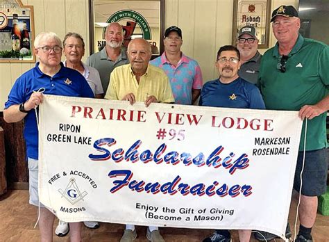 Prairie View Masonic Lodge Scrambles For Scholarships Wisconsin